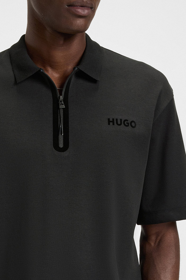 ΜΠΛΟΥΖΑ POLO HUGO - 001 ΜΑΥΡΟ